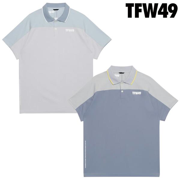 TFW49 2026年春夏モデル メンズ SIDE MESH POLO 半袖シャツ T102610022【26SS】