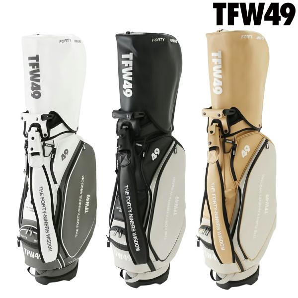 TFW49 2026年春夏モデル ユニセックス LEATHER　CADDIE BAG キャディバッグ T132610004 キャディーバッグ【26SS】