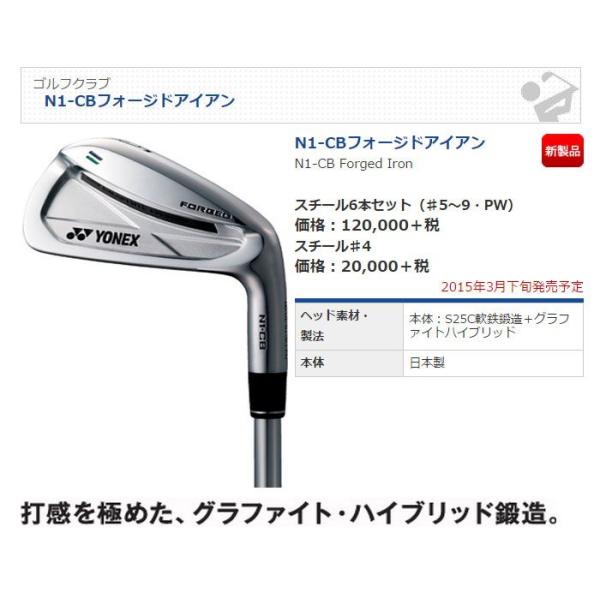 ヨネックス N1-CB フォージド アイアン セット