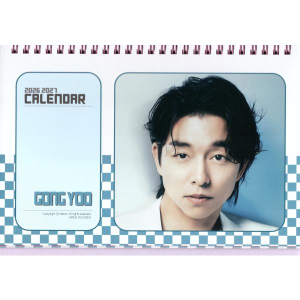 コンユ グッズ 卓上 カレンダー (写真集) 2026~2027年(2年分) +