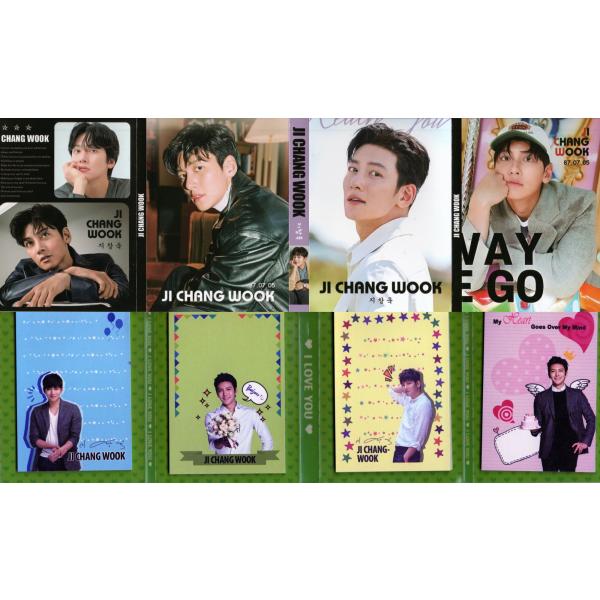チチャンウク グッズ メモ帳 80枚セット 折りたたみ式 写真入りメモパッド