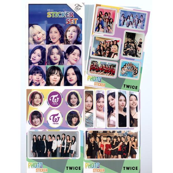 TWICE トゥワイス グッズ ステッカーセット 87枚入 フォトステッカー