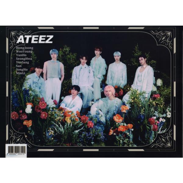 ATEEZ エーティーズ グッズ グラフィック クリアファイル A4サイズ K