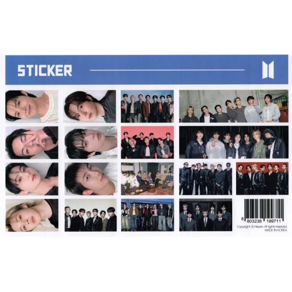 BTS �O�b�Y ��� �J�����_�[ (�ʐ^�W) 2027~2028�N (2�N��) + �X�e�b�J�[�Z�b�g ���i�摜4