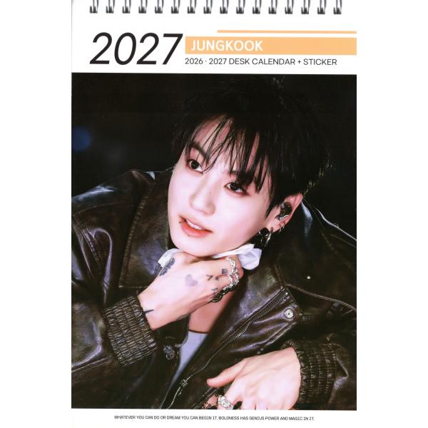BTS �W�����O�N �O�b�Y ��� �J�����_�[ (�ʐ^�W) 2026~2027�N (2�N��)+ �X�e�b�J�[�V�[�� 12�_�Z�b�g ���i�摜3