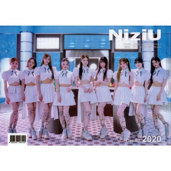 NiziU ニジュー グッズ クリアファイル A4サイズ 新作写真