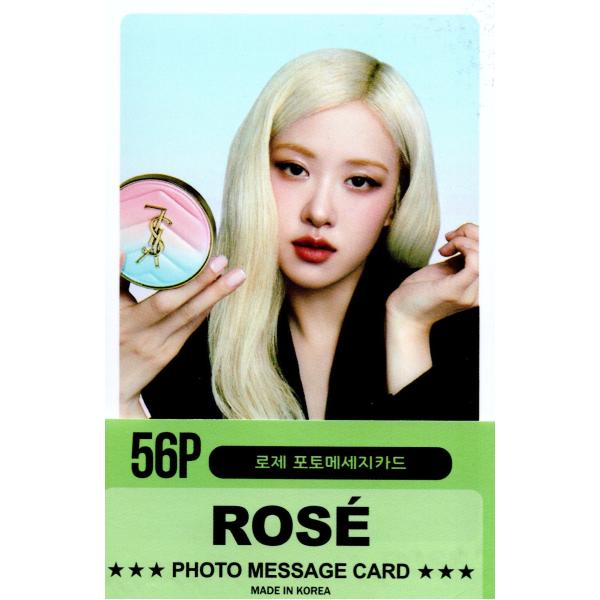 BLACKPINK ブラックピンク ロゼ グッズ フォトメッセージカード 56枚