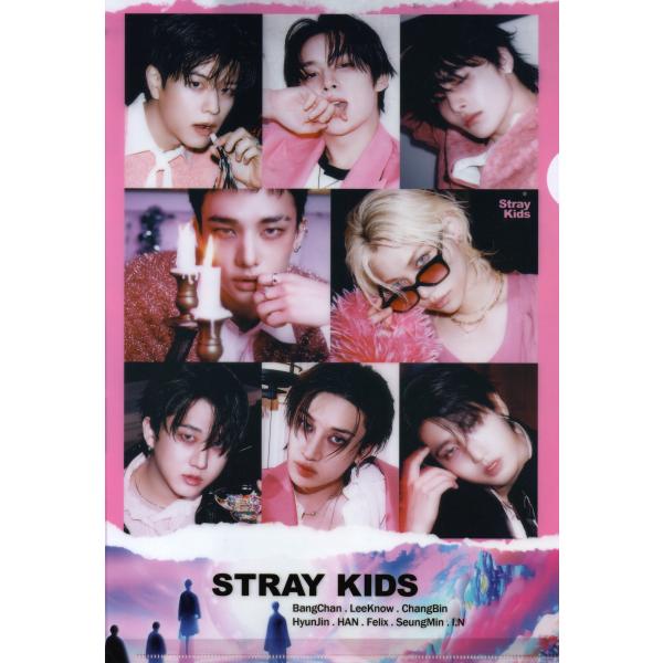 STRAY KIDS ストレイキッズ グッズ クリアファイル A4サイズ 写真２