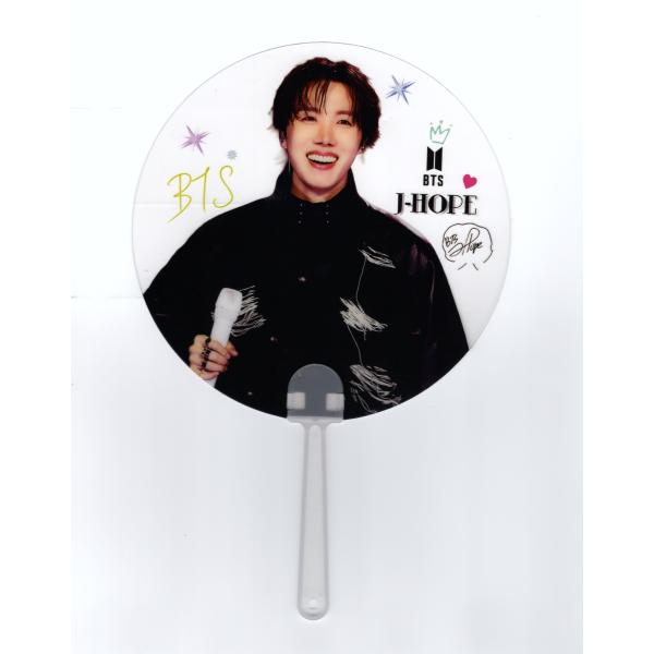 BTS JHOPEホソク ホビ うちわ BTS ジェイホープ J-HOPE グッズ クリアうちわ ライブ コンサート 応援