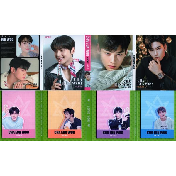 チャウヌ グッズ メモ帳 80枚セット 写真入り メモパッド K-POP