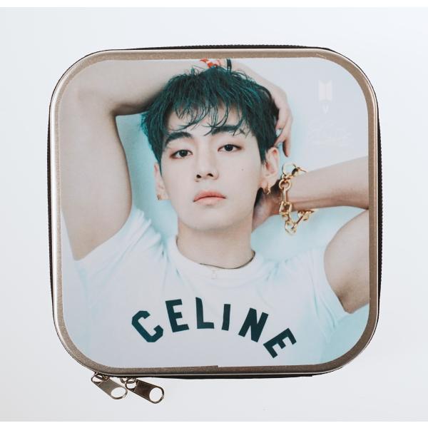 BTS V テテ グッズ CDケース/DVDケース (20枚収納 可能) 新作写真 8