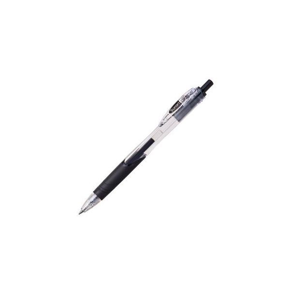 (まとめ) ゼブラ 油性ボールペン スラリ 0.7mm 黒 BN11-BK 1本 〔×60セット〕