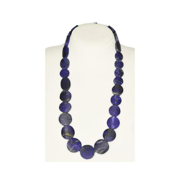 ◆重さ：68g◆長さ：45cm◆大きさ：12.4x12.6x4.7mm〜21.5x21x6.4mm価格はビーズ1本の値段です。ラピスラズリは、「天空の石」とも称される神秘的な青色の宝石です。古代エジプトでは王族が装飾品として用い、邪気を払う...