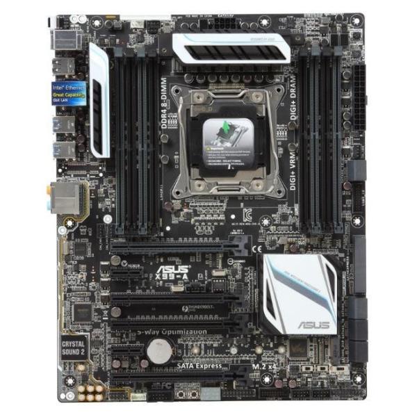 ASUS X99-A LGA 2011-v3 Intel X99 SATA 6Gb/s USB 3.0 ATX