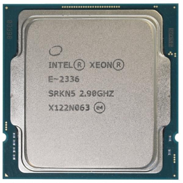 高性能CPU★AVX512対応★Intel Xeon E-2336 Intel Xeon E-2336 SRKN5 6C 2.9GHz 12MB 65W LGA1200 : パワー