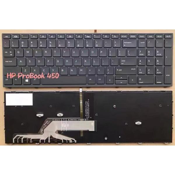 キーボード 英語 バックライト付 HP Probook 450 G5 455 470 650 G4