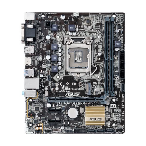 ASUS H110M-A/M.2 Intel H110 HDMI SATA 6Gb/s USB 3.0 Micro ATX