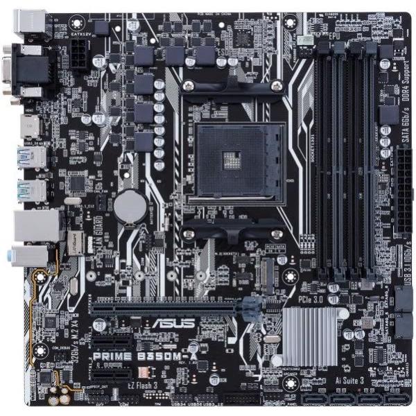 ASUS PRIME B350M-A AM4 AMD B350 SATA 6Gb/s USB 3.1 3.0 HDMI Micro