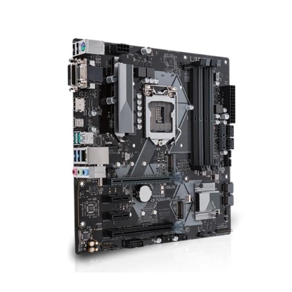 ASUS PRIME H370M-PLUS LGA1151 IOパネル付 2枚 ASUS PRIME H370M-PLUS Intel H370 LGA 1151 M-ATX Motherboard