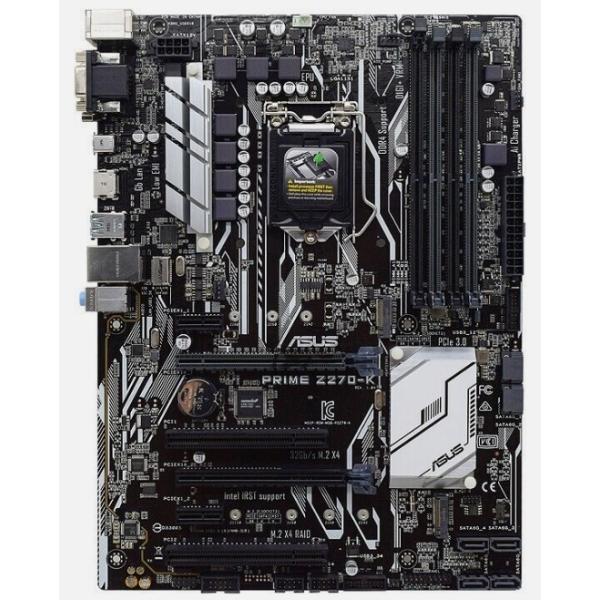 ASUS PRIME Z270-K Intel Z270 LGA1151 DDR4 SATA3 ATX Motherboard 2