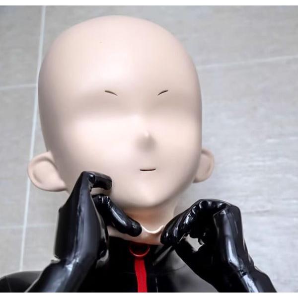 全頭マスク RR-0 フリーサイズ フルマスク 人形 コスプレ マスク 変身