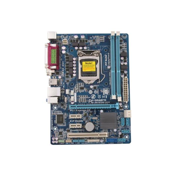 GIGABYTE GA-B75M-D3V LGA 1155 Intel B75 SATA 6Gb/s USB 3.0 Micro