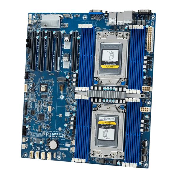 マザーボード GIGABYTE MZ72-HB0 (rev. 1.x) 2x AMD EPYCSocket SP3 SATA 6Gb/s E