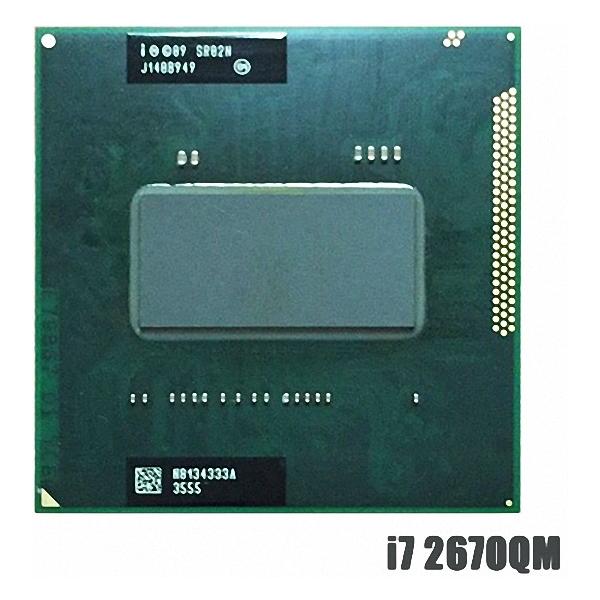 Intel Core i7-2670QM SR02N 4C 2.2GHz 6MB 45W Socket G2 Intel Core i7-2670QM SR02N 4C 2.2GHz 6MB 45W Socket G2