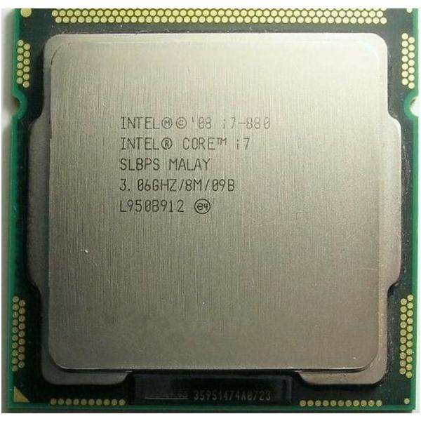Intel Core i7-880 SLBPS 4C 3.06GHz 8MB 95W LGA1156 BV80605002505AG