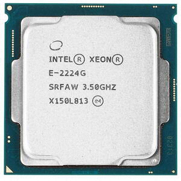 Intel Xeon E-2224G SRFAW 4C 3.5GHz 8MB 71W LGA1151 : パワー Intel Xeon E-2224G SRFAW 4C 3.5GHz 8MB 71W LGA1151 : パワー