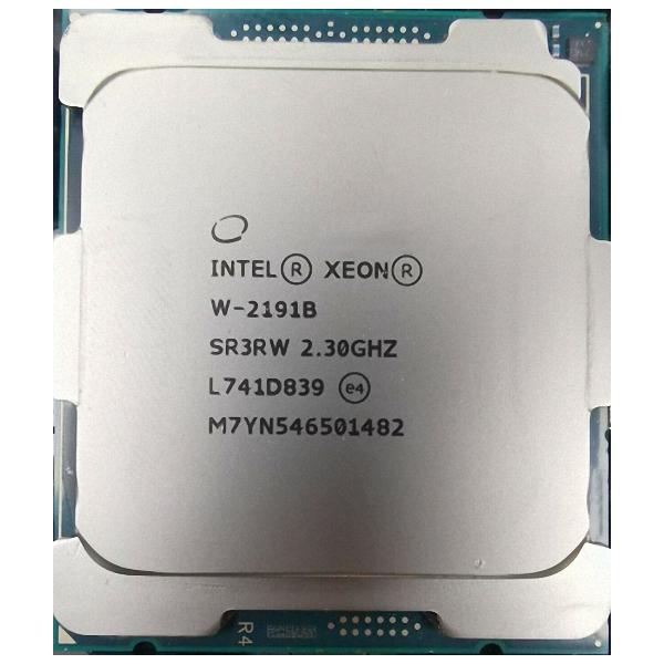 Intel Xeon W-2191B 18C 2.3GHz 4.3GHz 24.75MB 140W LGA2066 Intel Xeon W-2191B 18C 2.3GHz 4.3GHz 24.75MB 140W LGA2066