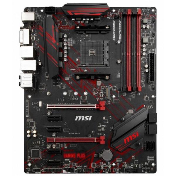 MSI B450 GAMING PLUS AM4 DDR4 ATX AMD Motherboard : パワー