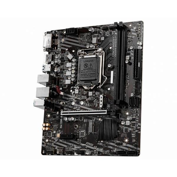 MSI H410M-A PRO LGA 1200 Intel H410 SATA 6Gb/s Micro ATX Intel