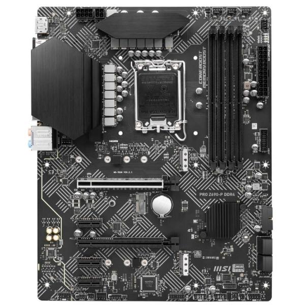 MSI PRO Z690-P DDR4 LGA 1700 Intel Z690 SATA 6Gb/s ATX Motherboard