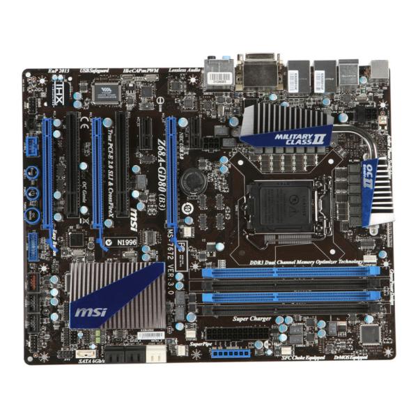 CPU メモリ付き MSI Z68A-SD60(B3) LGA1155 - メルカリ