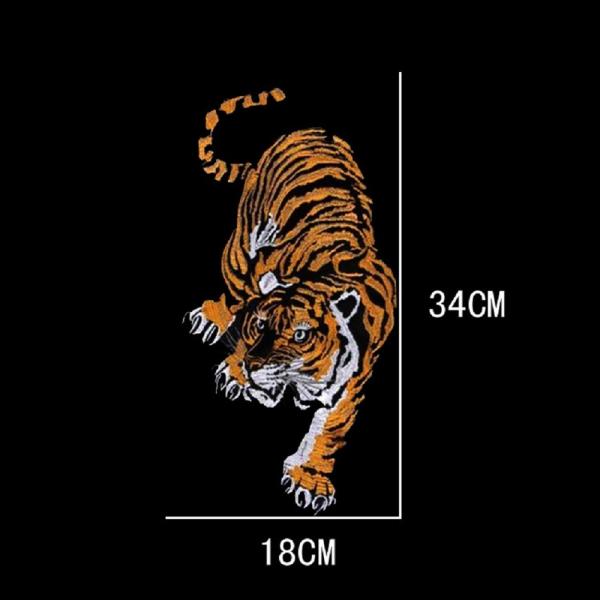 ワッペン 刺繍ワッペン 虎 タイガー アイロン接着 デカワッペン 特大アップリケ 大きいサイズ Buyee Buyee 日本の通販商品 オークションの代理入札 代理購入
