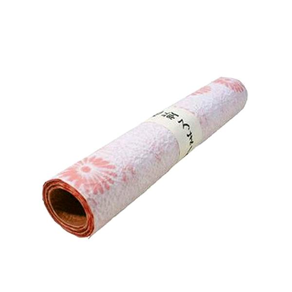 越前和紙　越前ろまん 太巻「トキ色系」 和紙 セット 包装紙 クラフト 巻紙 6枚