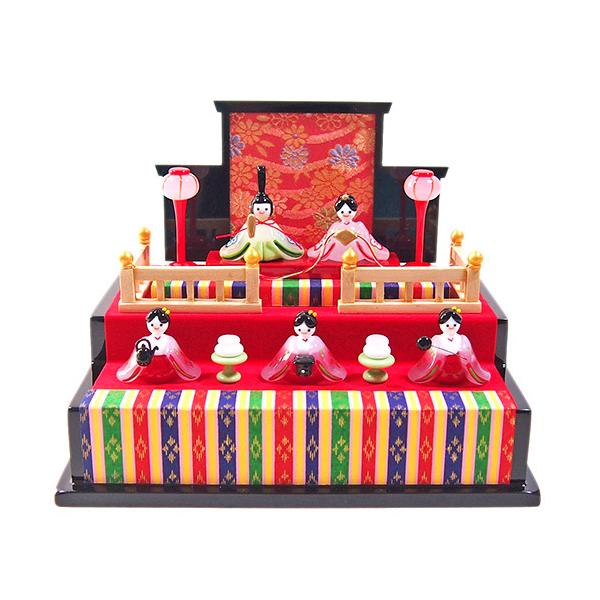 雛人形 節句 ひな壇 ガラス張り ガラスのお雛様 「 雅 -立雛- 」 雛人形 桃の節句 ひな人形・雛飾り