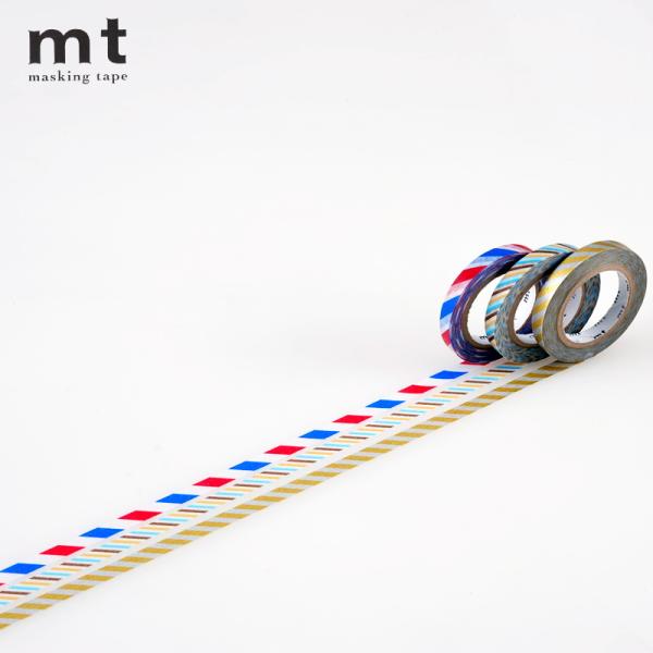 マスキングテープ カモ井加工紙 mt slim twist cord C 6mm×10m 3巻入 MTSLIM12 別途送料 送料140円〜【ラスト2個】