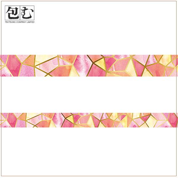 箔押し　パターン金テープ マスキングテープ 箔押し パターン金テープ マスキングテープ