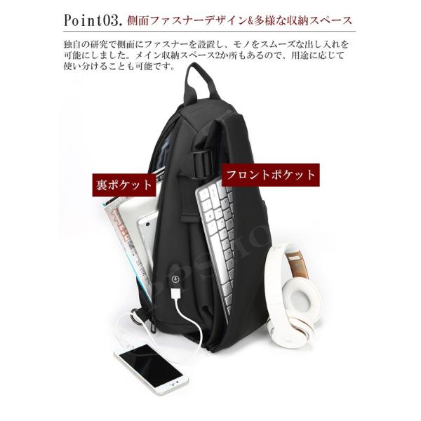 ボディバッグ メンズ 防水 大容量 多機能 ショルダーバッグ レディース おしゃれ Usb ポート付 斜め掛け 通勤 翌日発送 送料無料 クーポン対象 Buyee Buyee Japanese Proxy Service Buy From Japan Bot Online