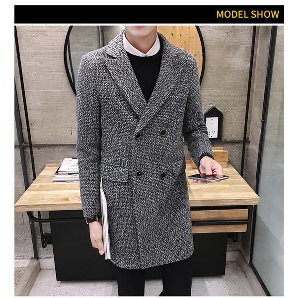 Pコート ロングコート ビジネスコート チェスターコート ピーコート メンズ ロング丈 コート ラシャ スリム Buyee Buyee 日本の通販商品 オークションの代理入札 代理購入