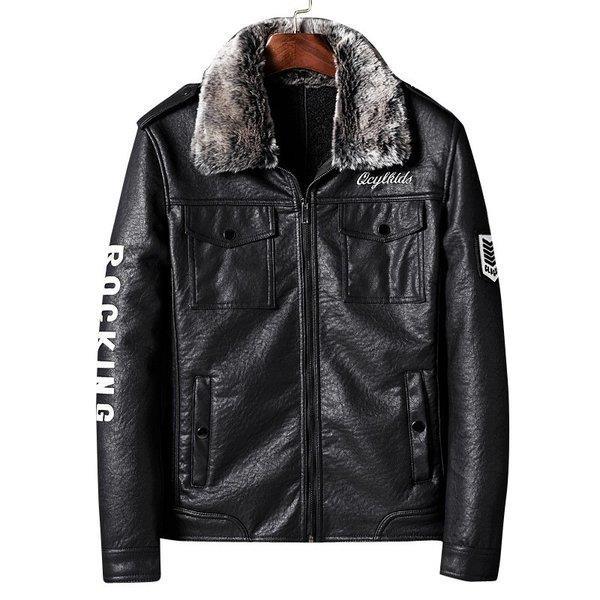 ライダース ジャケット ライダースジャケット メンズ コーデ レザー ダブル ジャンパー トップス アウター 黒 長袖 秋 冬 秋服 Xrx Picoo 通販 Yahoo ショッピング