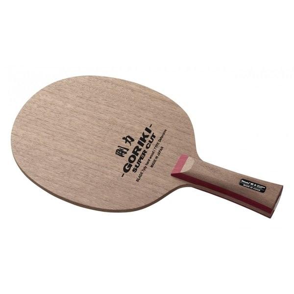 剛力無双剛力と同じ合板を使用。独特のしなりを持つ重量級のブレードは、コントロール抜群の鋭いカットボールを生み出します。また反撃には、つかんで弾く強力スマッシュで相手を翻弄します。相手の強打に負けないカットと反撃を手に入れる。●戦型　守備●ブ...