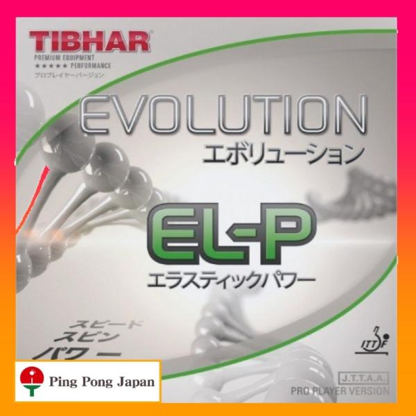 ■　エボリューション EL-P　ティバー　TIBHAR　卓球　裏ソフトラバー