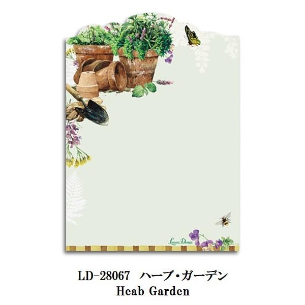 ]fUCА _CJbg|XgCbg n[u K[f@Lissom Design@diecut post-it@Herb Garden