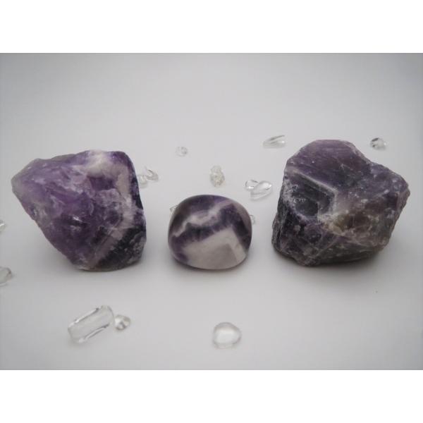 パワーストーン原石 アメシスト(紫水晶) 濃紫系/A級[NQ] MSサイズ×1個 Power/Gem RoughStone Amethyst Deep Purple/A-Grade[NQ] MS-Size×1pcs