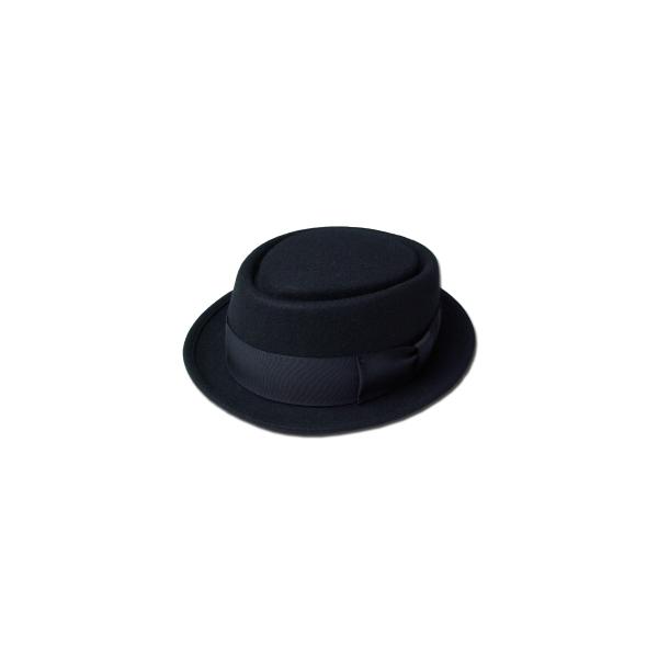 ニューヨークハット 帽子 ポークパイ フェルトハット New York Hat 5230 BE BOP ビーバップ Black メンズ レディース