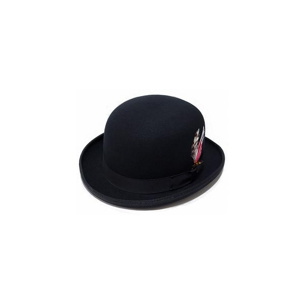 New York Hat　ニューヨークハット　 帽子 フェルトハット 　5000 WOOL FELT DERBY　 Black