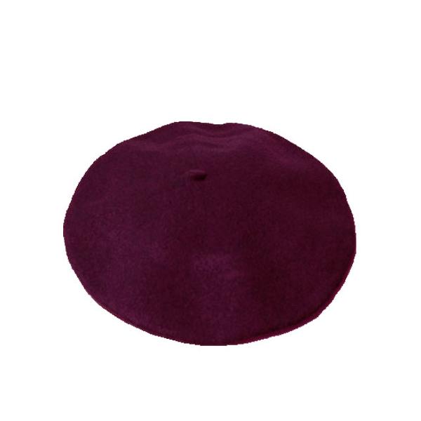 New York Hat　ニューヨークハット   ベレー帽   4005 11-1/2 OVERSIZED BERET Maroon